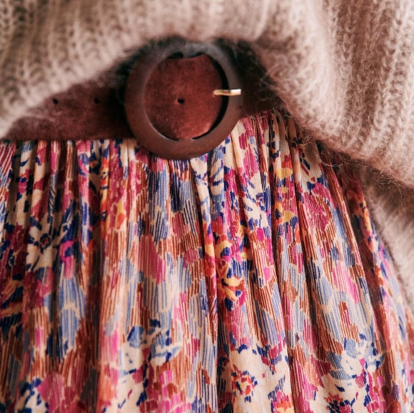 Sezane | Maria Skirt, fireworks print, FR42 - Picture 3 of 3